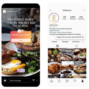 Instagram Hadirkan Fitur Pesan Makanan Online Lewat Stiker