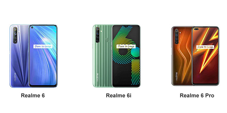 Bandingkan Spesifikasi Realme 6 vs Realme 6i vs Realme 6 Pro