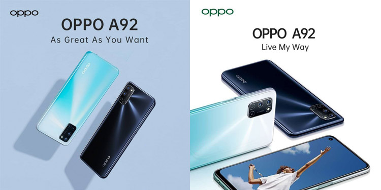 Poster Oppo A92