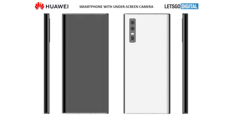 Huawei Patenkan Smartphone Dengan Kamera di Bawah Layar?