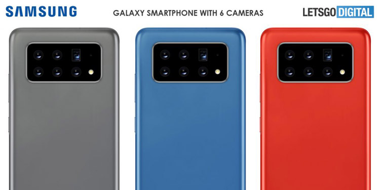Samsung Patenkan Smartphone Dengan 6 Lensa Yang Bisa Bergerak Miring
