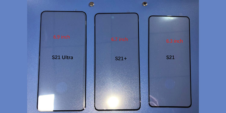 Foto Penampakan Panel Layar Galaxy S21 Bocor ke Publik