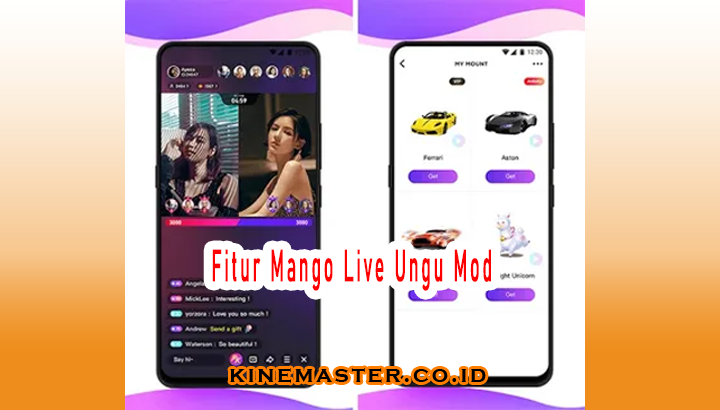 Fitur Mango Live Ungu Mod
